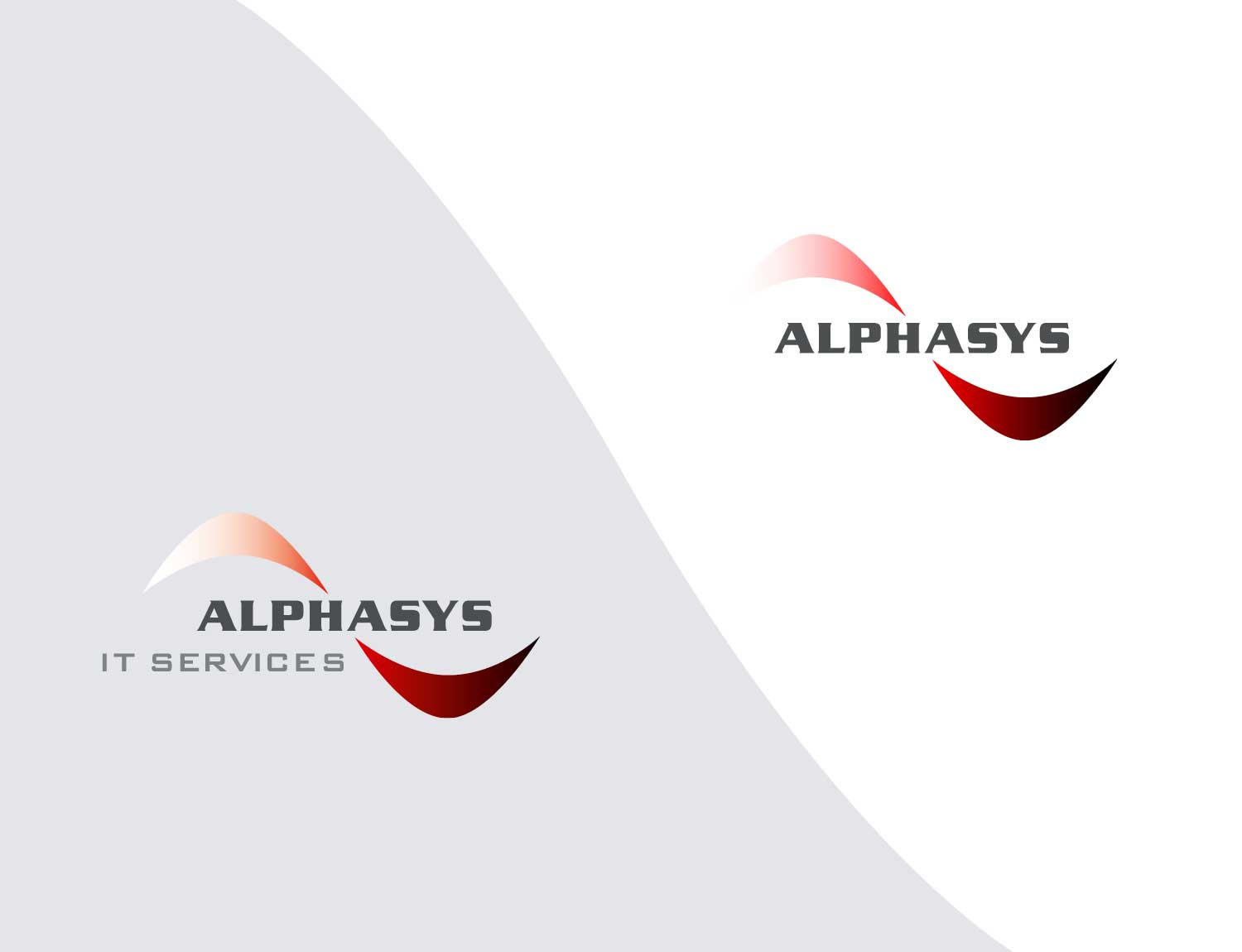 Dezente Anpassung des Logos für Alphasys