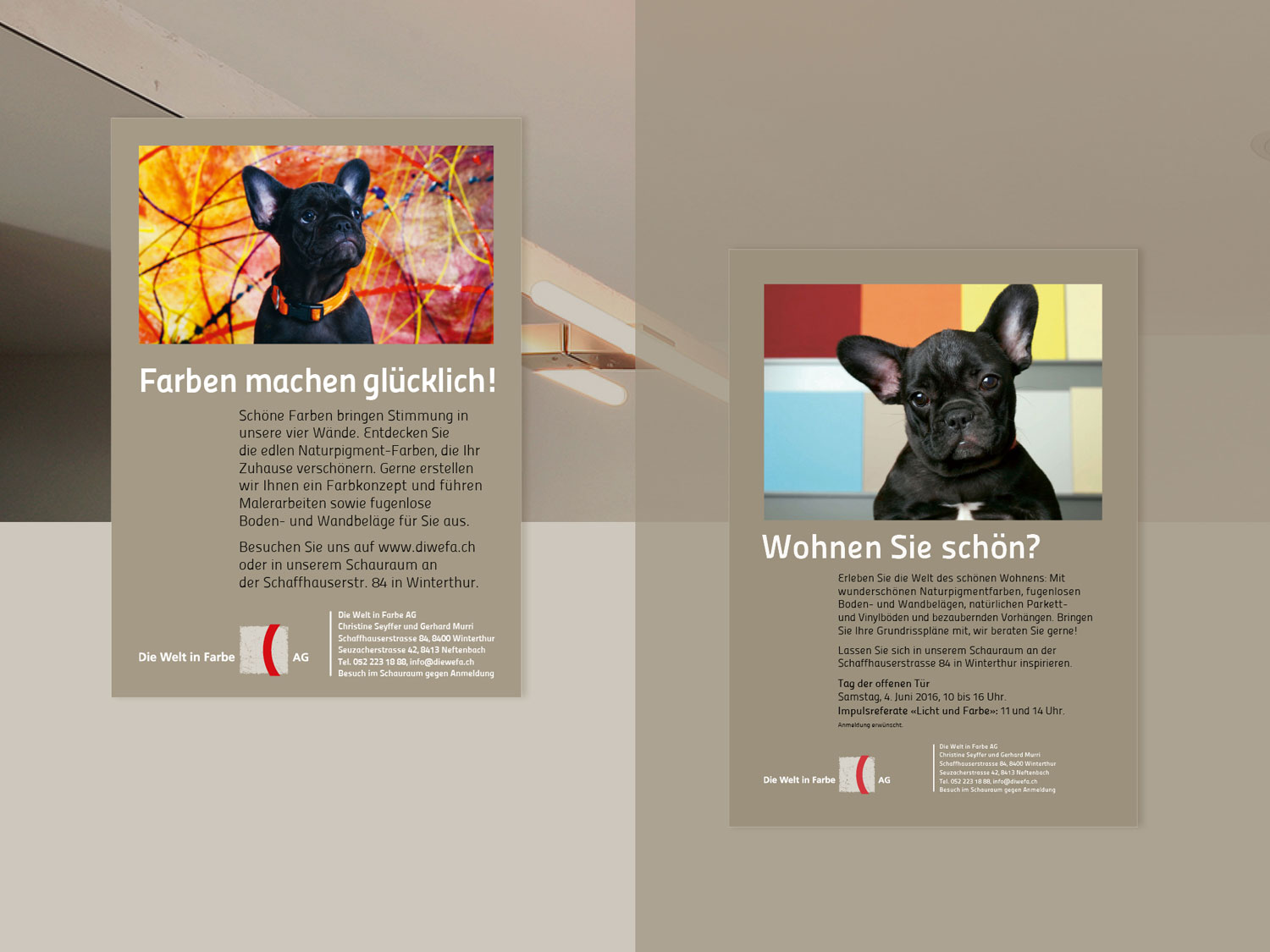 Flyer von Die Welt in Farbe AG