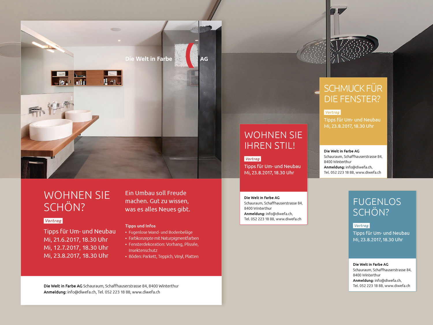 Inserate von Die Welt in Farbe AG