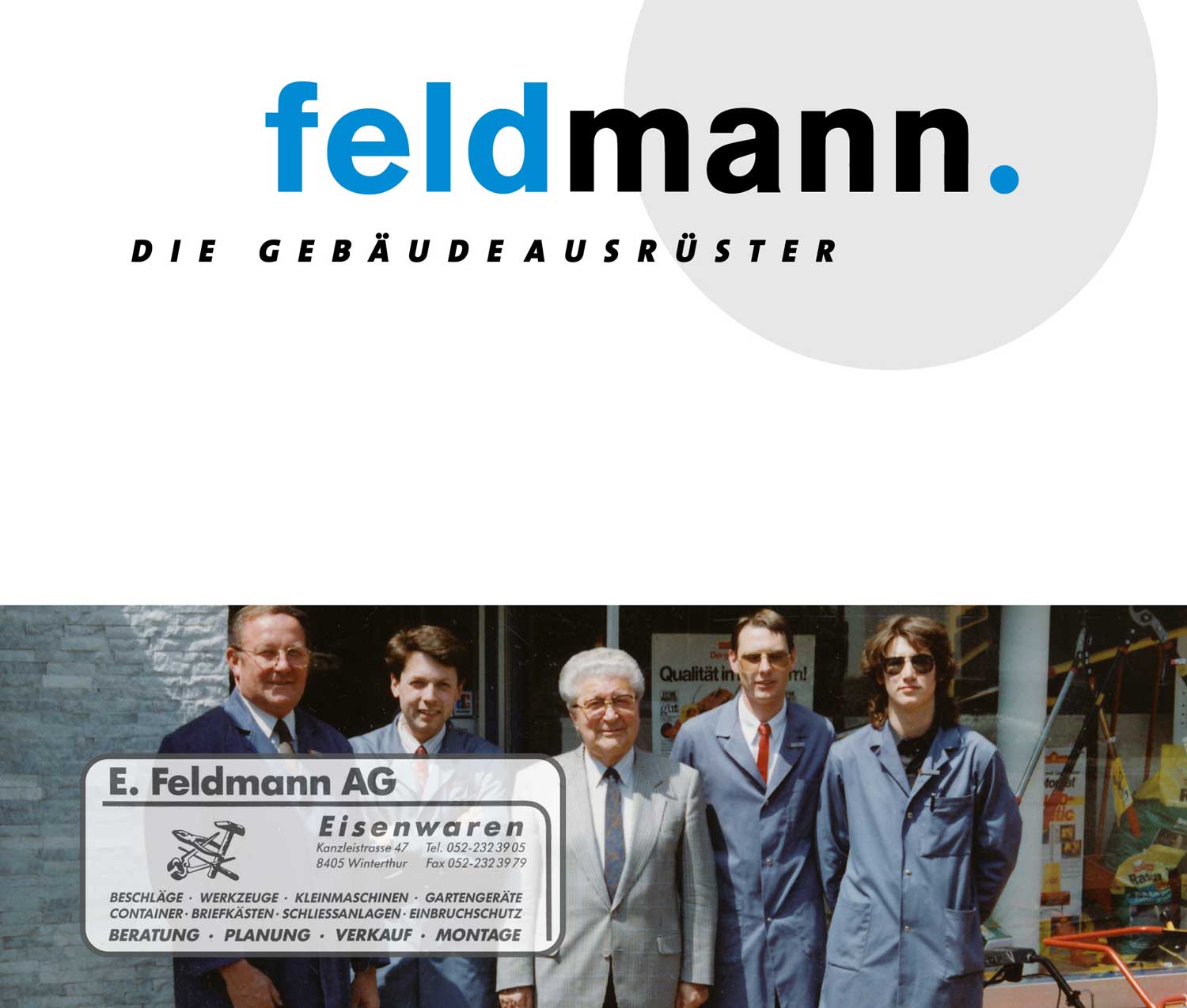 Neues Logo mit dem Claim «Die Gebäudeausrüster»