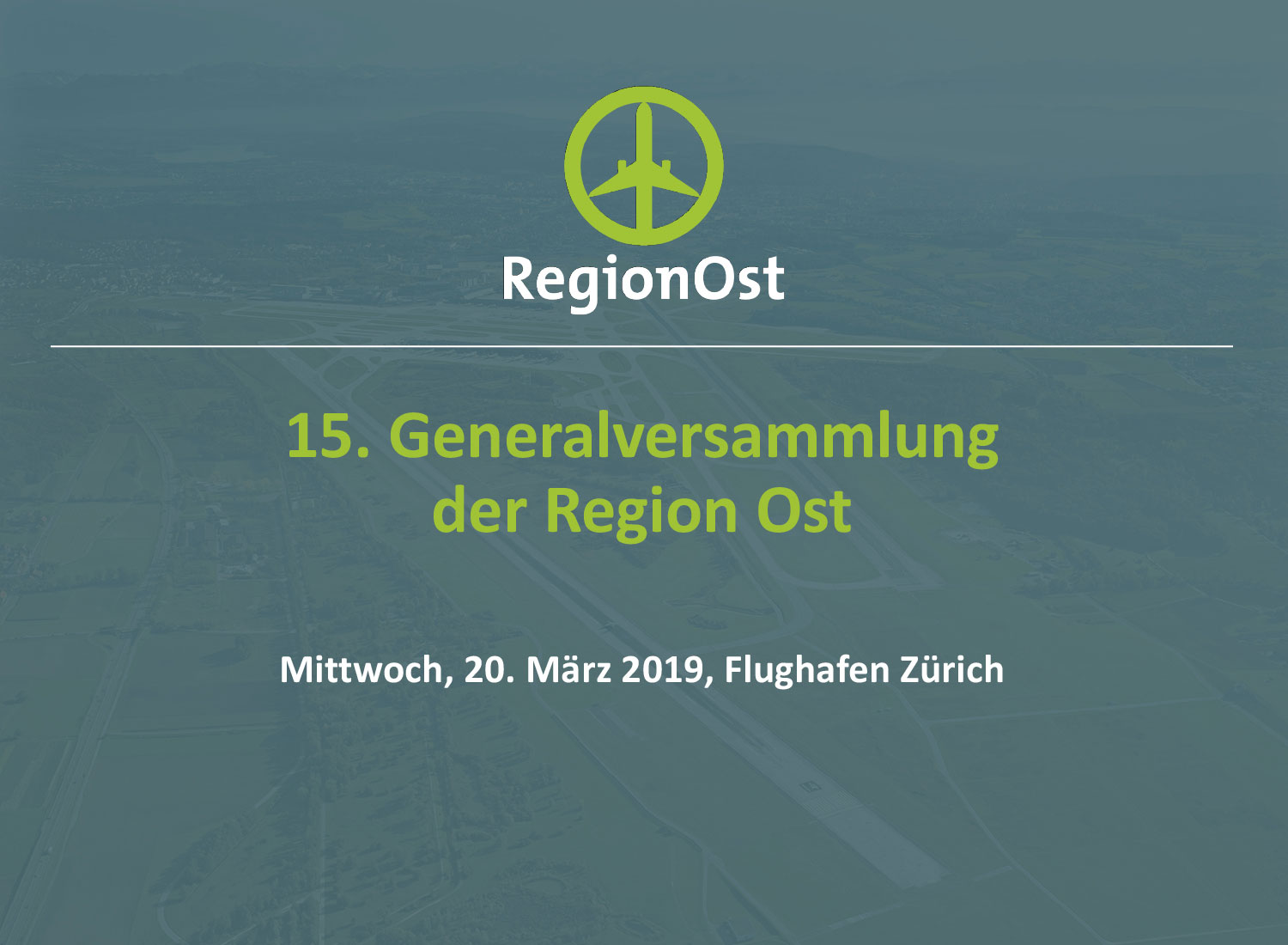 Generalversammlung 2019 der Region Ost